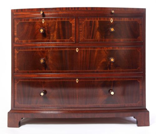 Edwardian Mahogany Bachelors Chest