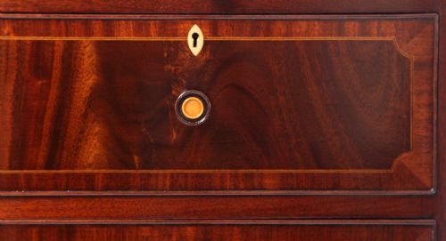 fig 1. Edwardian Mahogany Bachelors Chest