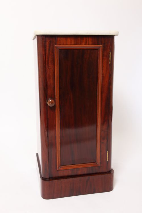 Victorian Mahogany Pot Cupboard by Heal & Sons, London