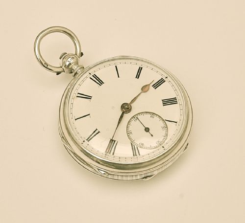 Victorian Silver Pocket Watch