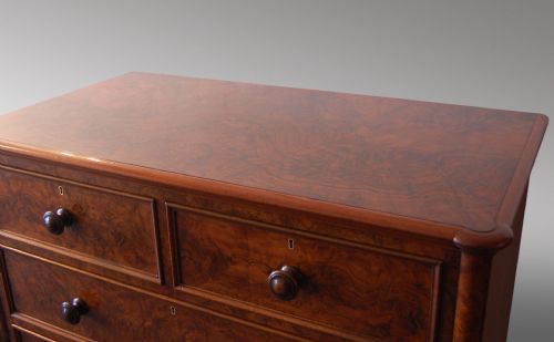 fig 1. Superb Victorian Chest of Drawers by Edwards & Roberts