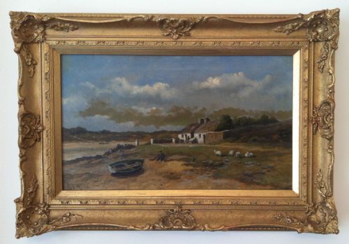 Isle of Man Oil Painting by G. F. Ride