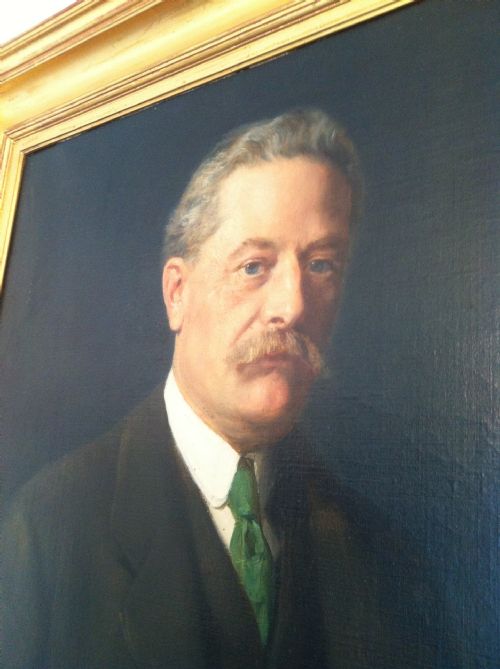 fig 1. Portrait of a Seated Gentleman by John Collier