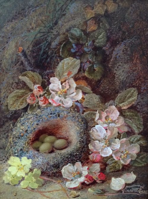 fig 1. Vincent Clare Still Life Oil Painting