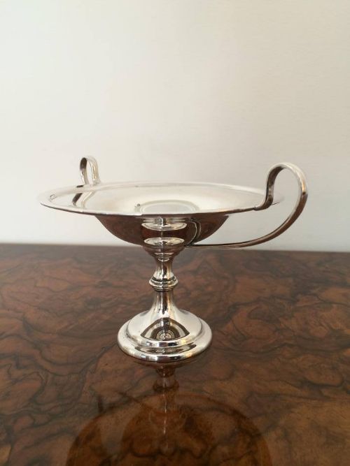 fig 1. Edwardian Silver Tazza, Chester 1910