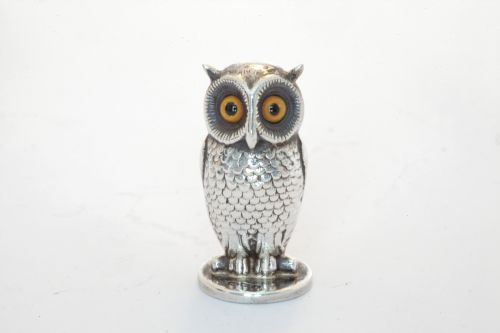 Silver Owl Seal by Sampson Mordan