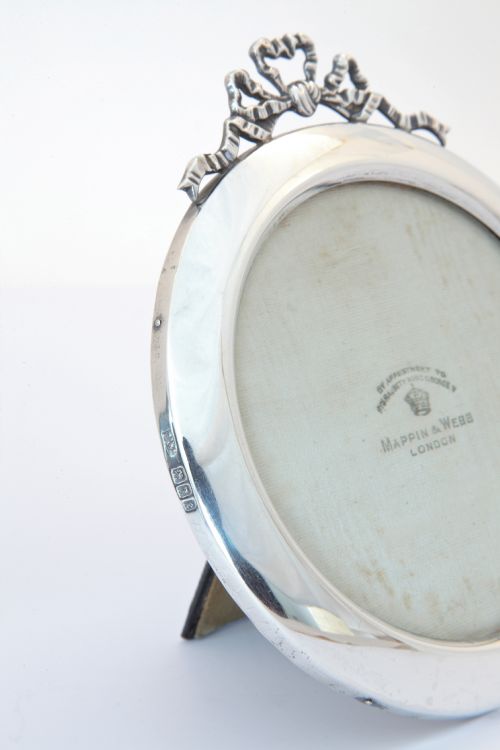 fig 1. Silver Photograph Frame by Mappin & Webb