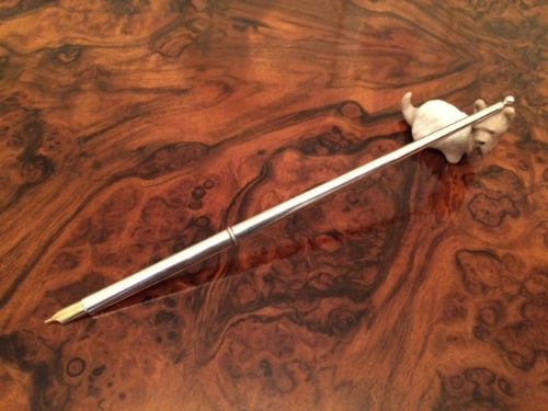 Silver Dip Pen by Sampson Mordan & Co