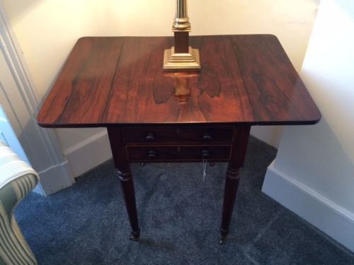 Superb Quality George IV Pembroke/work Table