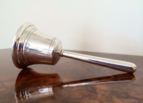 Quality George V Silver Table Bell