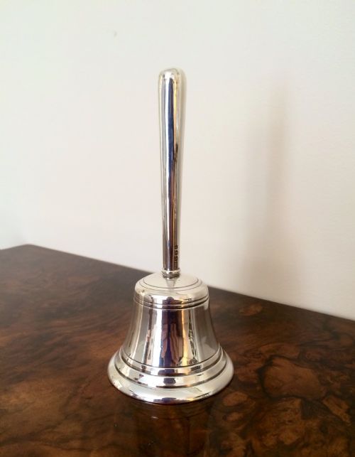 fig 1. Quality George V Silver Table Bell