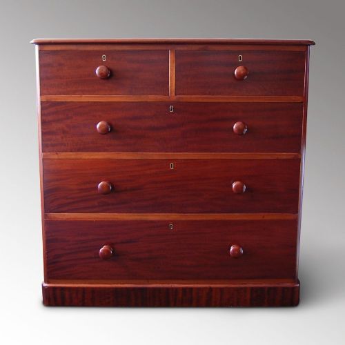 Quality Victorian Chest of Drawers by Heal & Sons of London