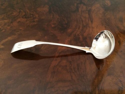 Scottish Silver Ladle by John Heron, Glasgow 1834
