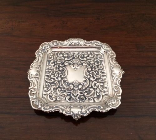 Silver Trinket Dish, Walker & Hall, 1894