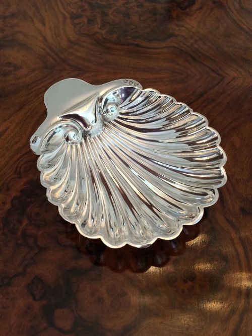 A Good Victorian Silver Butter Dish, 1892

