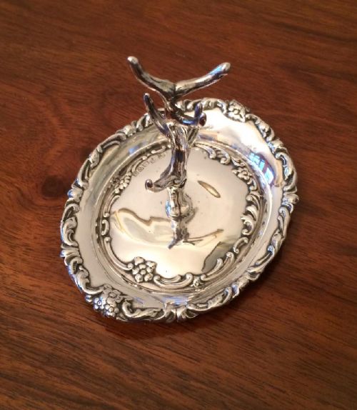 fig 1. Edwardian Silver Ring Tree, Chester 1902