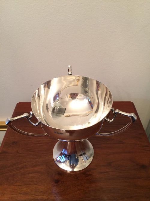fig 2. Large Art Nouveau Silver Tyg, Sheffield 1906