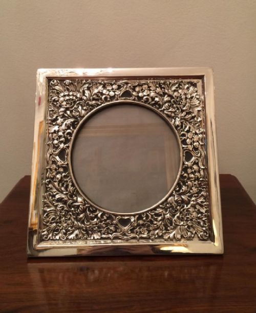 fig 2. Large Art Nouveau Silver Photograph Frame, 1902