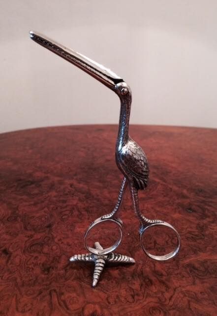 Impressive Silver Stork Ribbon Threaders