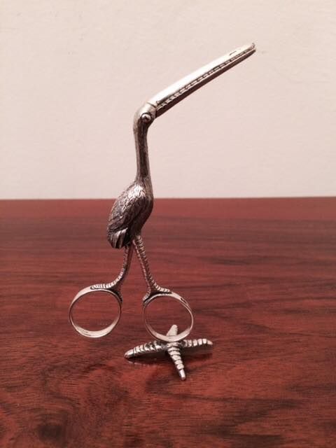 fig 1. Impressive Silver Stork Ribbon Threaders
