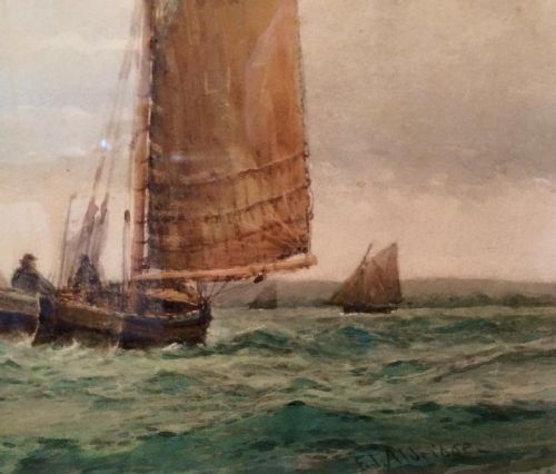 fig 3. Frederick James Aldridge Watercolour