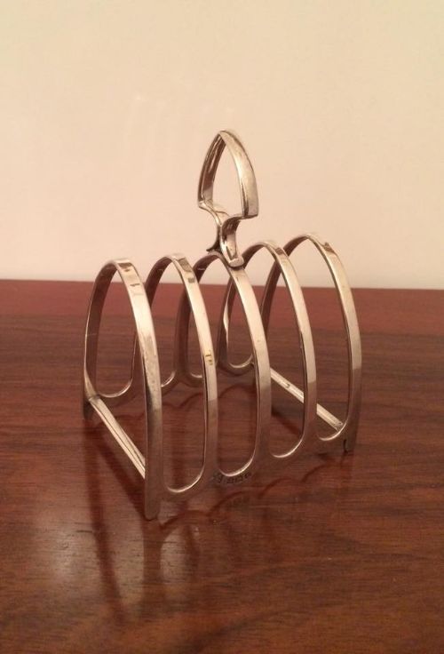 Solid Silver Toast Rack