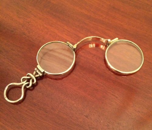 Victorian Gilt Metal Lorgnettes