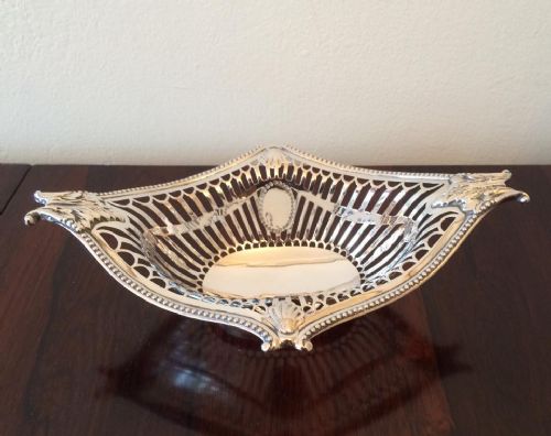 Victorian Silver Basket, 1896