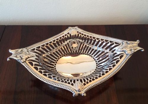 fig 1. Victorian Silver Basket, 1896