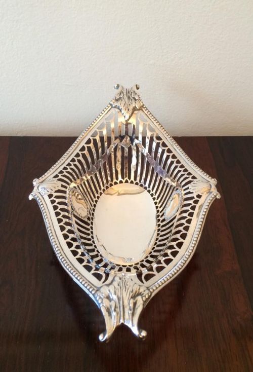 fig 2. Victorian Silver Basket, 1896