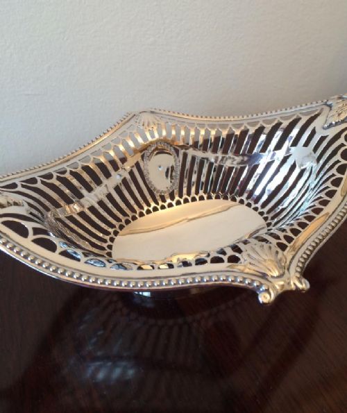 fig 3. Victorian Silver Basket, 1896