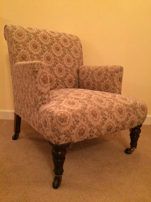 Superb Victorian Easy Armchair