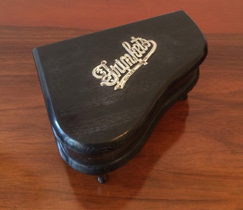 Ebony & Silver 'Piano' Jewellery Box, 1924