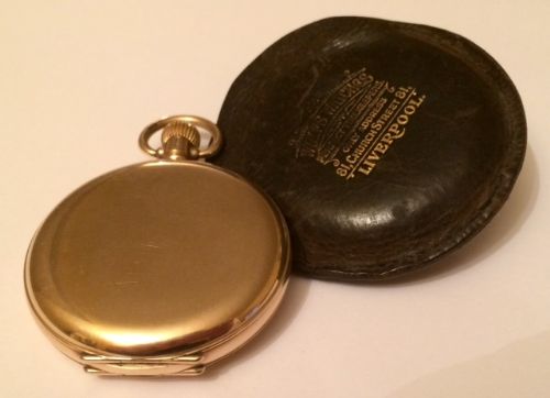 Stunning 9 Carat Gold Full Hunter Pocket Watch