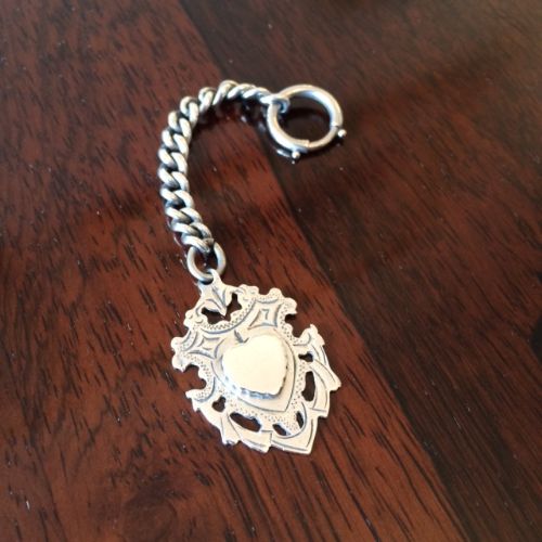 Lovely Edwardian Silver Fob