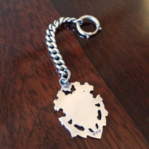 fig 1. Lovely Edwardian Silver Fob