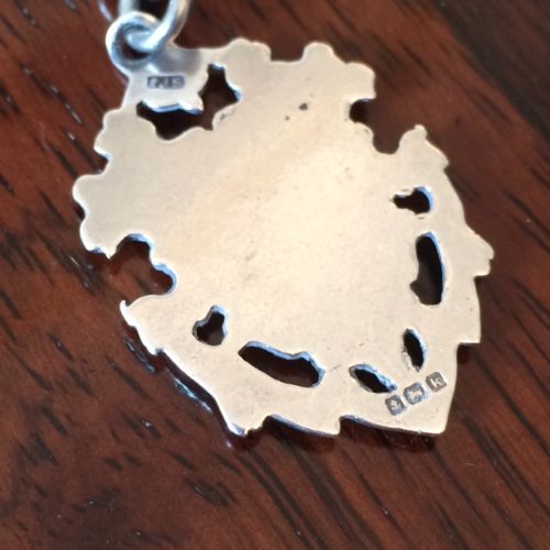 fig 2. Lovely Edwardian Silver Fob
