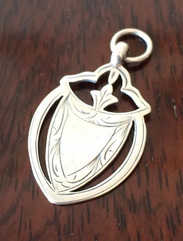 Lovely Silver Fob for Pocket Watch