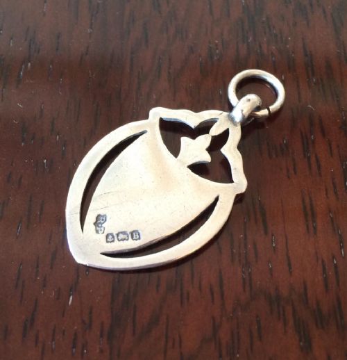 fig 2. Lovely Silver Fob for Pocket Watch
