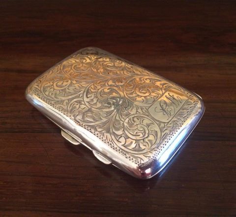 Silver Cigarette Case, 1926