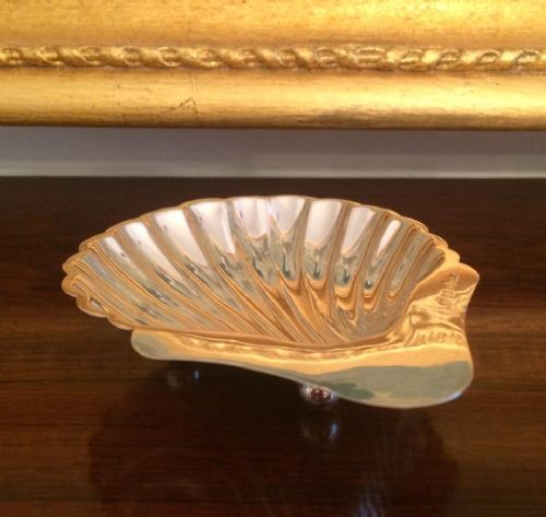 Silver Shell Butter or Bon Bon Dish