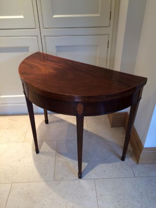 Georgian Mahogany Tea Table