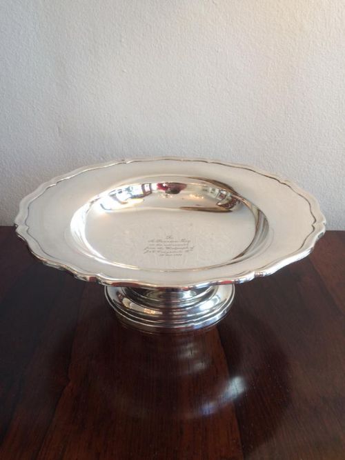 A Quality Silver Bowl, Weighing 509
Grams, Hallmarked Chester 1932 by Silversmith
s Blanckensee & Sons Ltd.