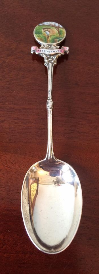 Silver Souvenir Teaspoon, 1910, Levi & Salaman