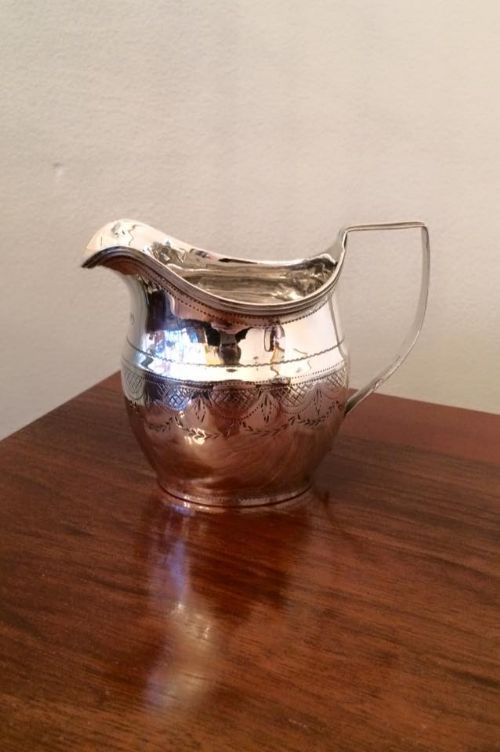 George III Silver Cream Jug, London 1806