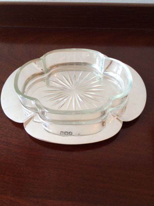 A Quality Silver and Glass Dish, 1919