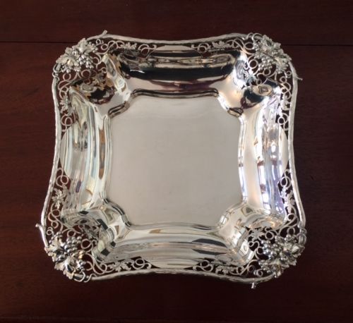Quality Solid Silver Fruit Bowl