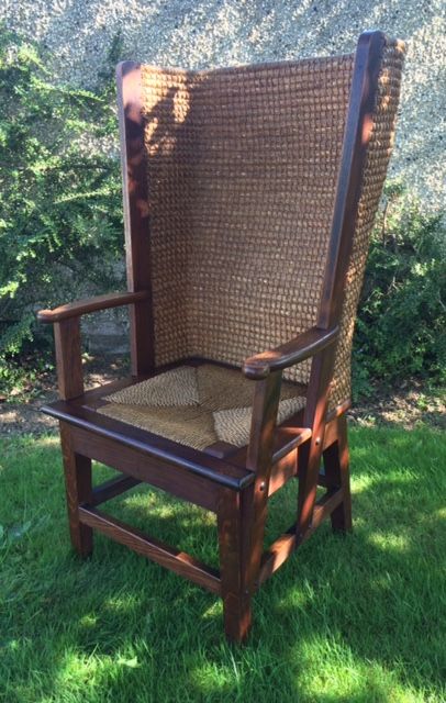 Superb 19th Century Oak Orkney Chair