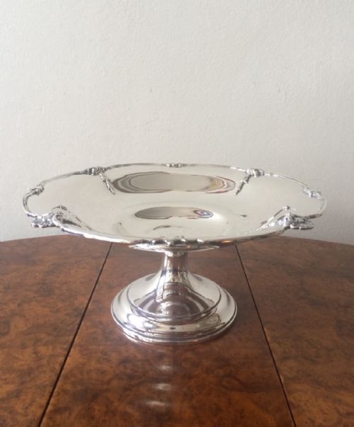 George V Solid Silver Tazza, Hallmarked Birmingham 1924 by F C Richards