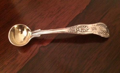 Quality Silver Salt Spoon, London 1863